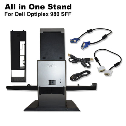 Dell OptiPlex 980 Small Form Factor All-in-One Monitor Stand Silver 3GD05 0KHFP