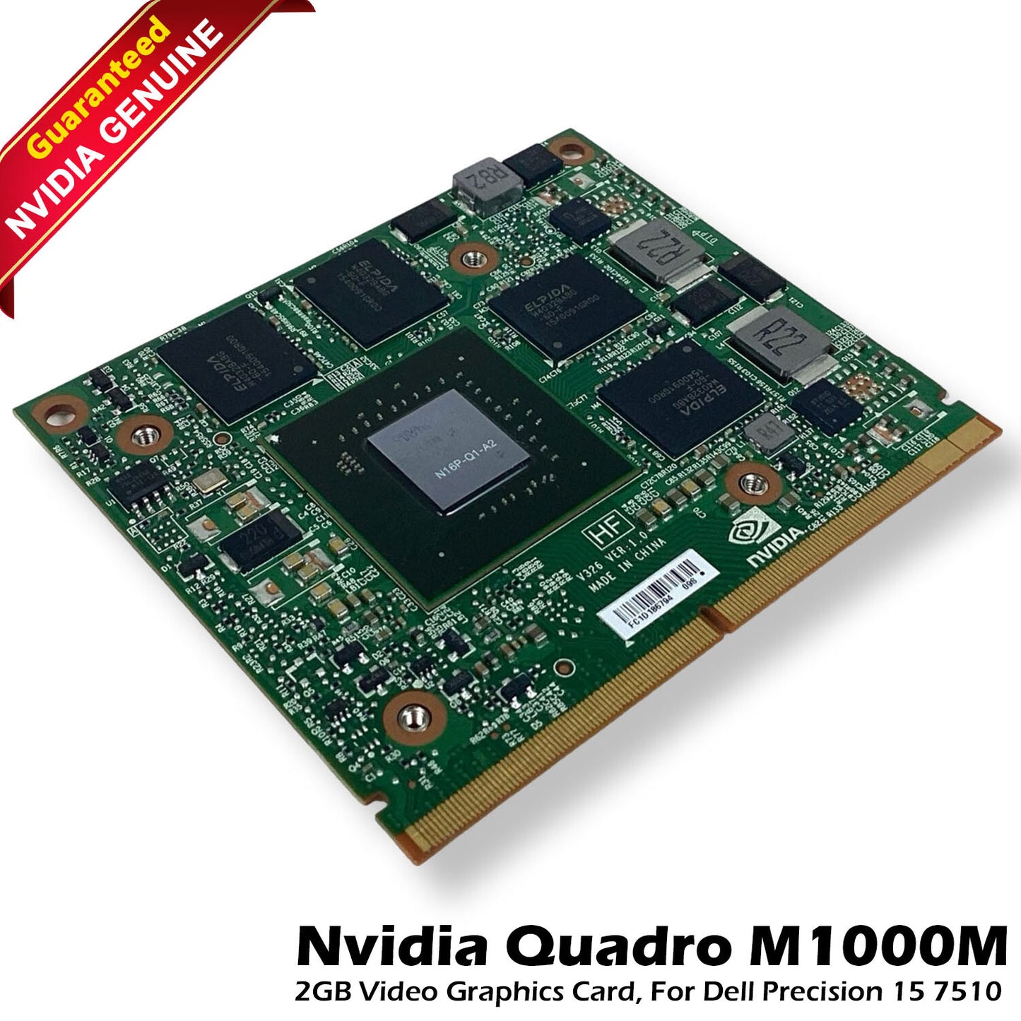 NVIDIA Quadro M1000M 2GB Video Card For HP ZBook 15 G3 15.6" 848261-001 - 2PNW4
