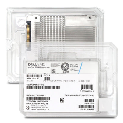 Dell DC P4610 3.2TB NVMe PCIe 3.1 x4 U.2 2.5" Mix Enterprise SSD SSDPE2KE032T8TB