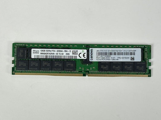 Lenovo 02YE234 1x 128GB 2S2Rx4 PC4-3200AA ECC RDIMM DDR4 RAM Memory Hynix (NOT FOR HOME PC)