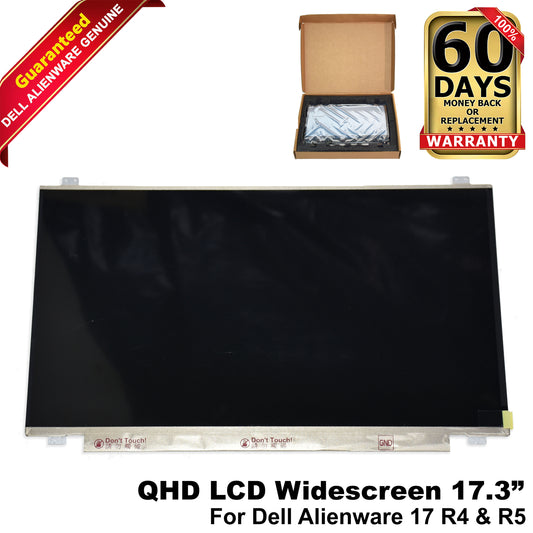 Dell Alienware 17 R4 R5 17.3" QHD EDP LCD Widescreen Matte B173QTN01.4 JYWWF