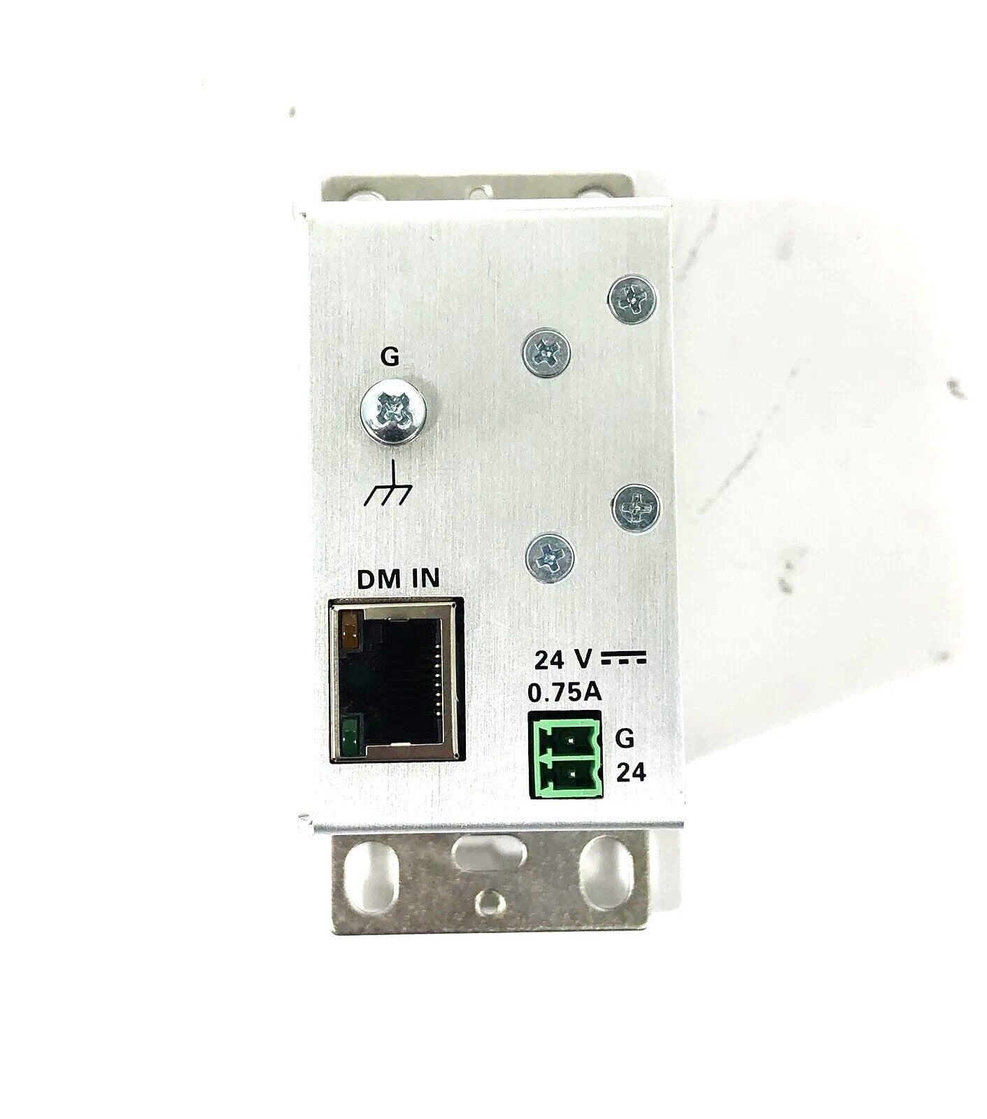 Crestron DM-RMC-4K-100-C-1G-B-T Wall Plate 4K DM 8G+ Receiver & Room Controller