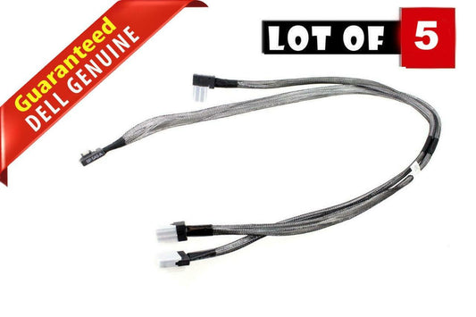 Lot of 5 Dell Poweredge R620 Backplane SAS-A SAS-B TO LSI Controller Cable 7Y0N6 (NOT FOR HOME PC)