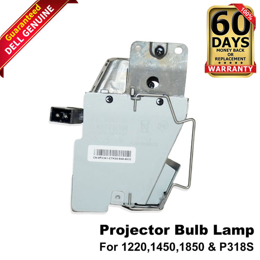 Genuine Dell 1220 1450 1850 P318S Projector Bulb Lamp PX341 YJY3H
