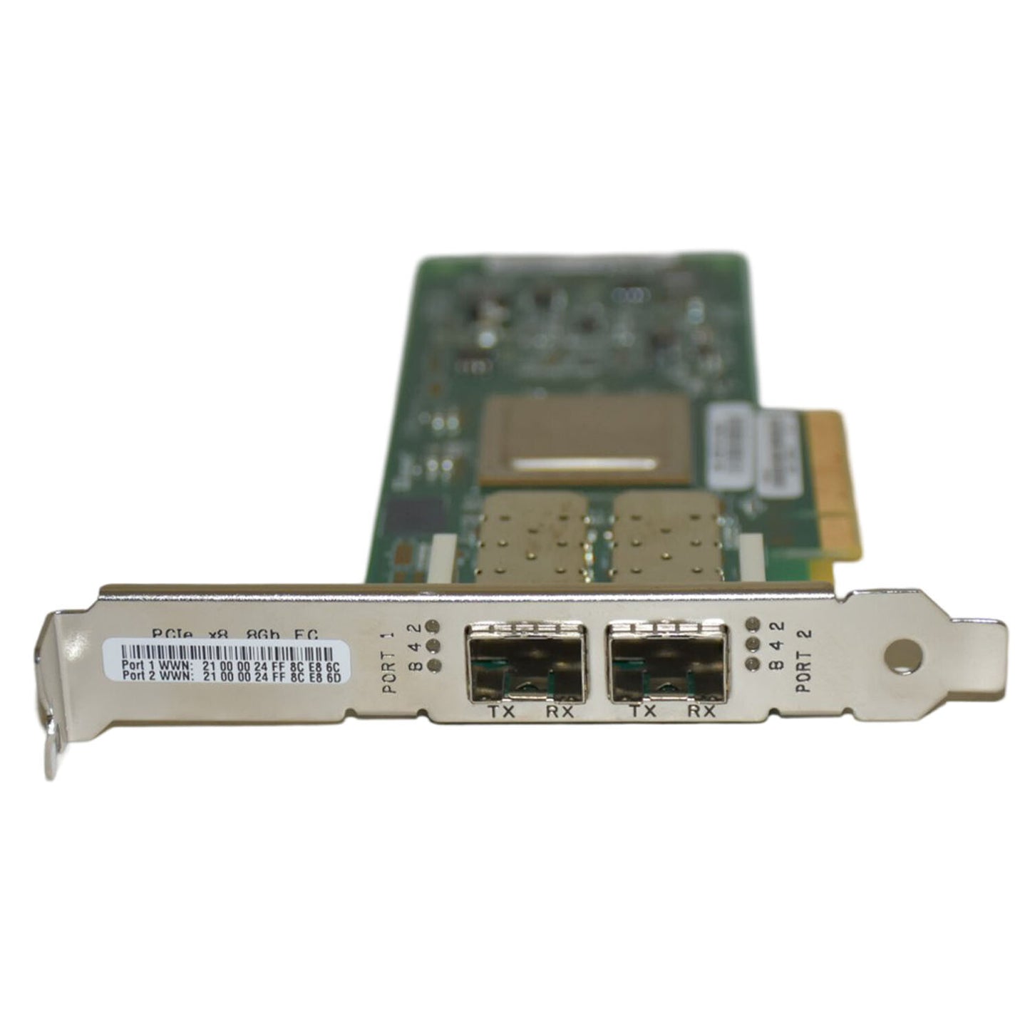 QLogic 8GB FC Dual Port HBA N2XX-AQPCI05 QLE2562-CSC 2-Port Fiber Channel Card