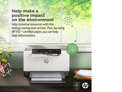 HP LaserJet M209dw Laser Printer, Black And White Mobile Print Up to 20,000