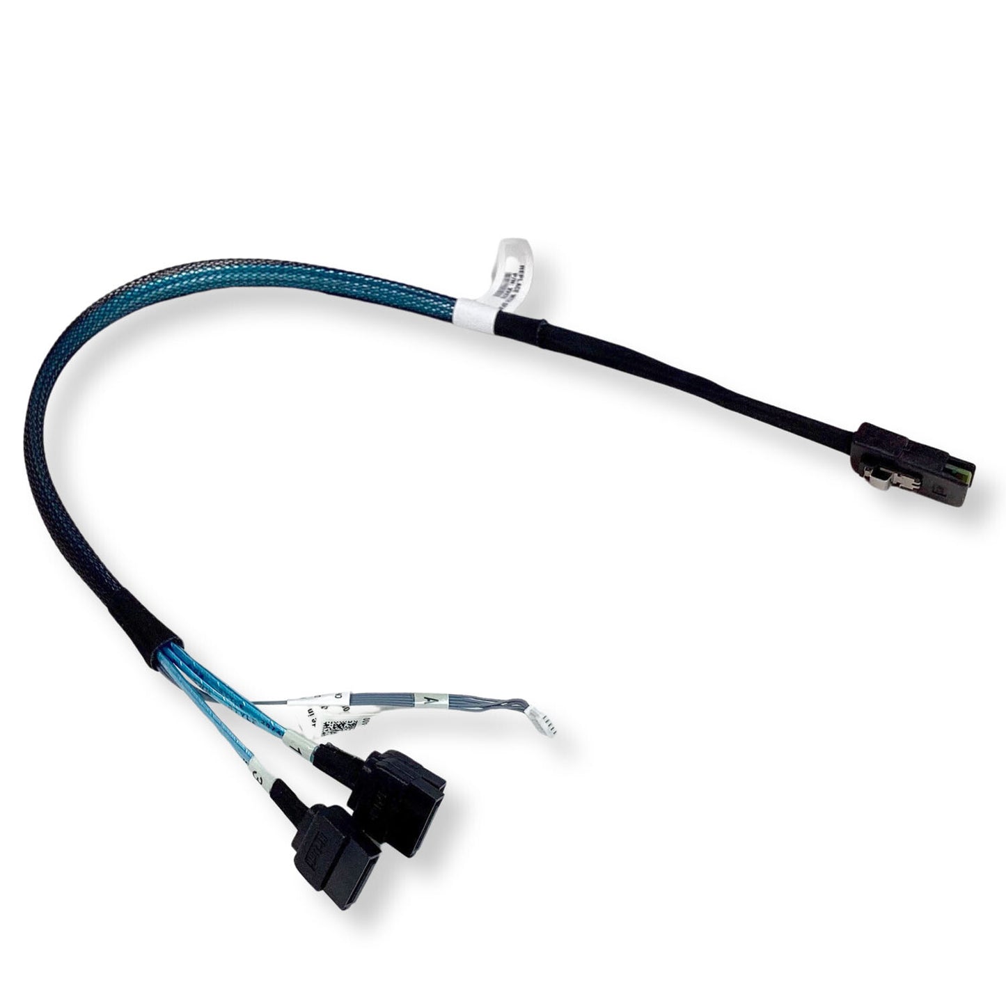 Lot of 2 Dell mini SAS to 3x Straight Sata cable XV676 0XV676 CN-0XV676 (NOT FOR HOME PC)