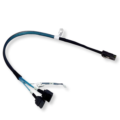 Lot of 2 Dell mini SAS to 3x Straight Sata cable XV676 0XV676 CN-0XV676 (NOT FOR HOME PC)