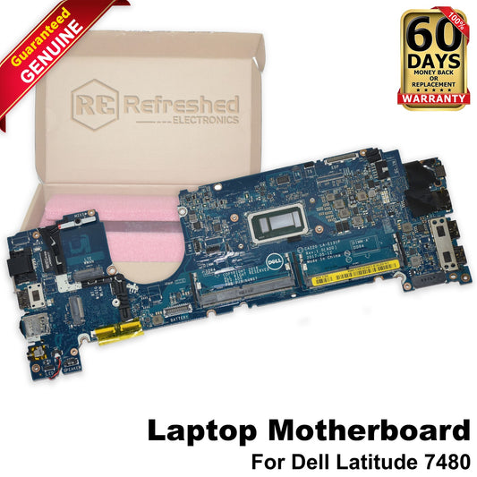 Genuine Dell Latitude 7480 Motherboard i7-6650U 2.2GHz DDR4 LA-E131P 270C8