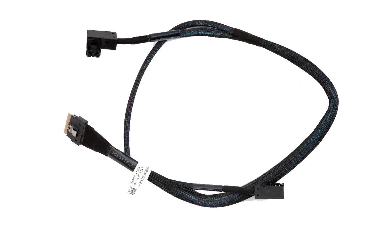 Genuine OEM Dell EMC PowerEdge R740/R740xd Dual SAS Cable Replacement CXT43 (NOT FOR HOME PC)