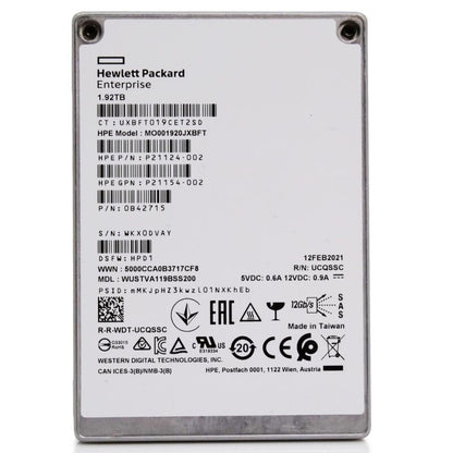 WD Ultrastar DC SS540 1.92TB SAS 12Gb/s 2.5in Enterprise SSD WUSTVA119BSS200 (NOT FOR HOME PC)