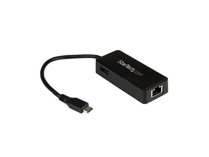 StarTech US1GC301AU USB-C to Ethernet Gigabit Adapter - Thunderbolt 3 Compatible