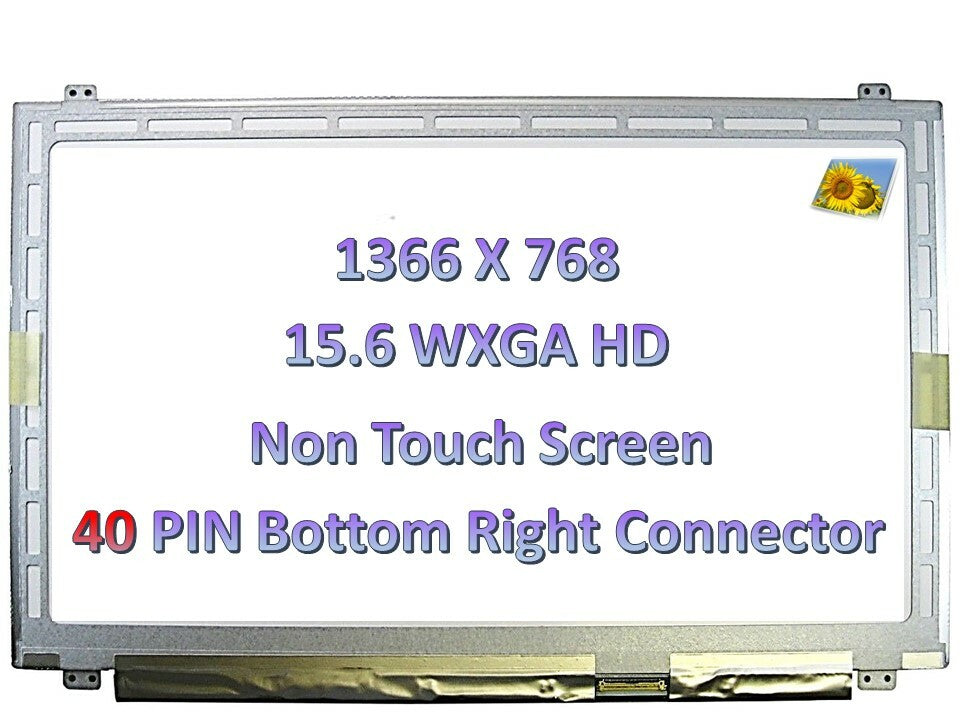 B156XW04 V.0 V.5Laptop 15.6 WXGA Glossy Slim LED LCD Screen Display