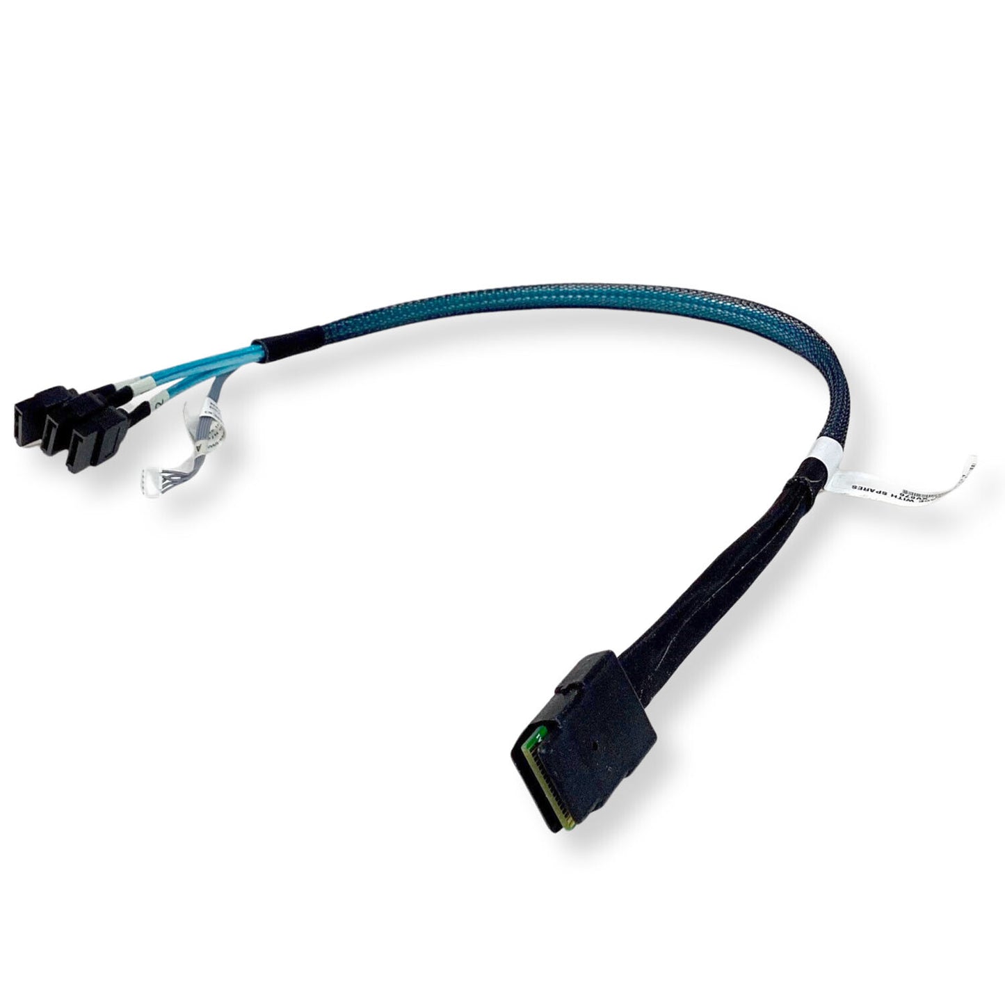 Lot of 2 Dell mini SAS to 3x Straight Sata cable XV676 0XV676 CN-0XV676 (NOT FOR HOME PC)