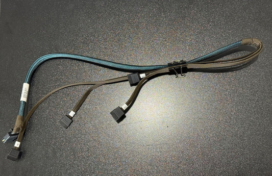 LOT OF 4 RMS36-3431 SATA Cable for 9207-8I 8-Port