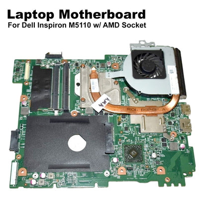 DELL INSPIRON M5110 AMD SOCKET FS1 DDR3 LAPTOP MOTHERBOARD FJ2GT 55.4IE01.401