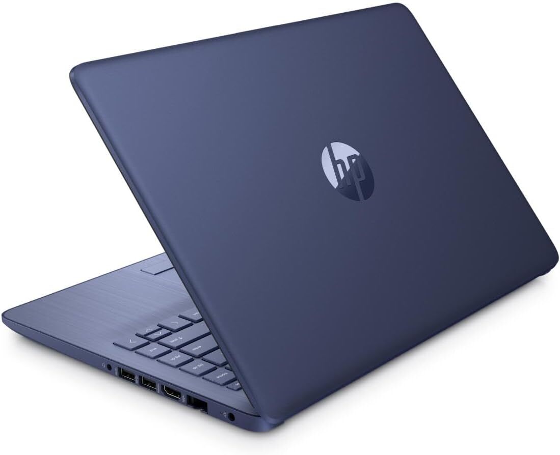 New HP Stream Laptop 14" HD Celeron N4120 4GB 64GB eMMC Webcam Office 365 Blue