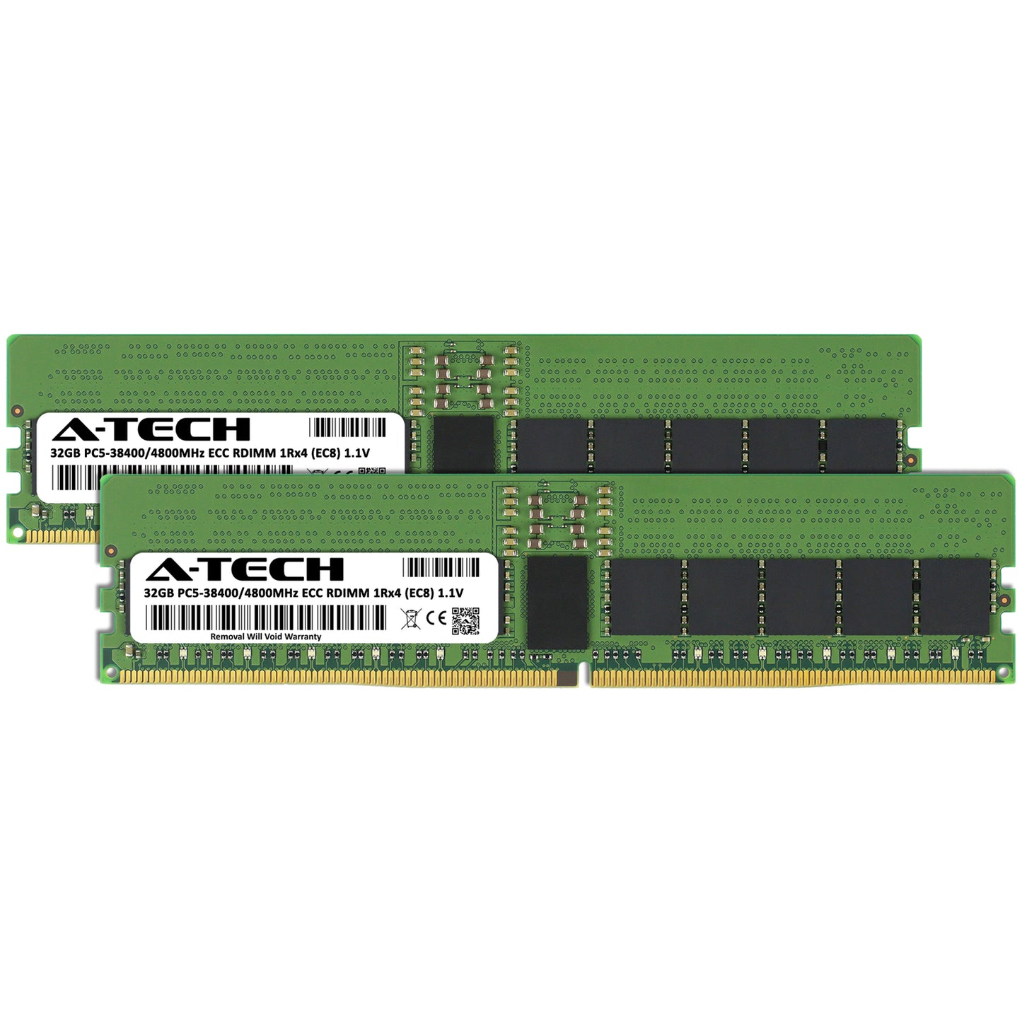 64GB 2x32GB PC5-4800 EC8 RDIMM Supermicro H13DSH H13SSH H13SVW-NT-OS1 Memory RAM