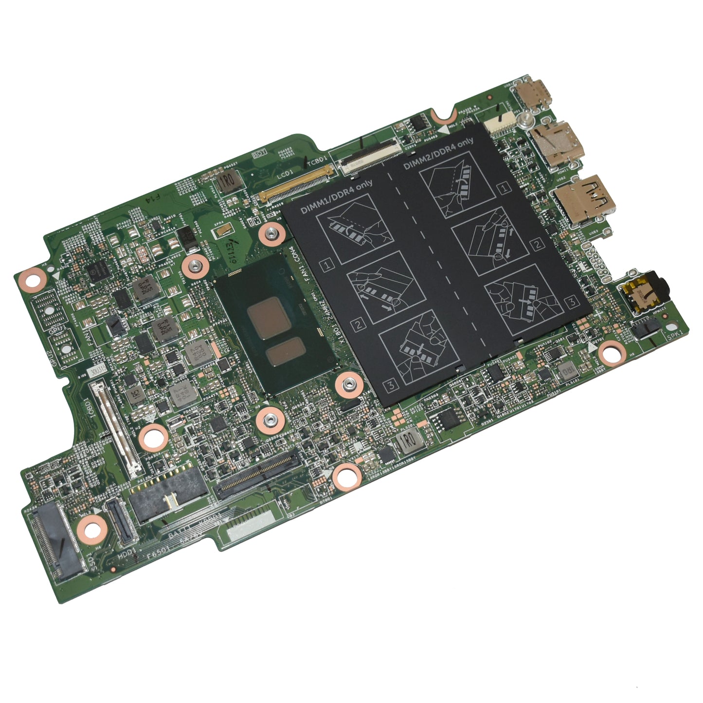 Genuine Dell Latitude 13 3379 i5-6300U 2.4GHz DDR4 Laptop Motherboard 4C6W0