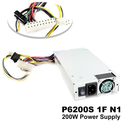 Genuine Top Microsystems 200W 12V 1Fan ATX Power Supply P6200S 1F ND 105-1037-00