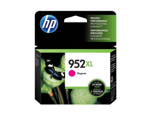 HP 952XL High Yield Magenta Original Ink Cartridge, ~1,450 pages, L0S64AN#140
