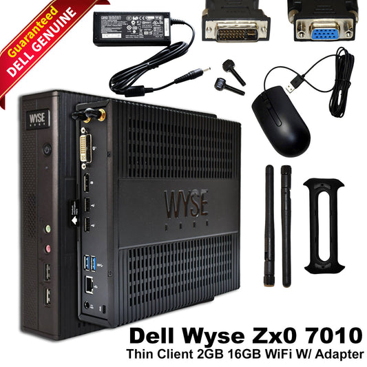 Dell Wyse 7010 Thin Client AMD G-T52R 1.5GHz 2GB RAM 16GB SSD WIFI 736PH