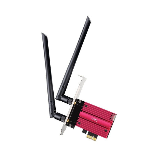 Cudy WE3000S | AX5400 Wireless Tri-Band WiFi 6/6E Bluetooth 5.2 PCI Express Card