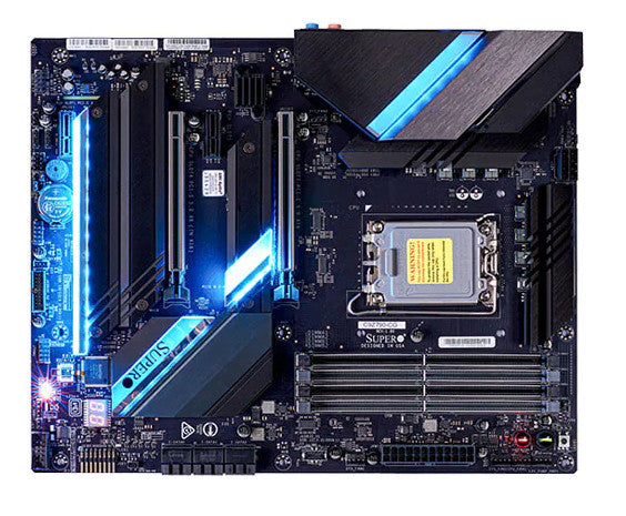 SuperMicro C9Z790-CG ATX, LGA1700, 4 DDR5 128GB, 2 PCI-E 5.0 x16 Slots
