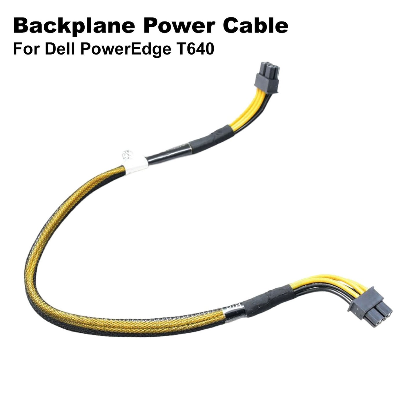 Lot of 10 Dell 35cm Backplane Power Cable NVMe 1x 8-pin to 1x 8-pin T640 M16DC
