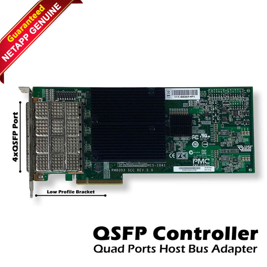 NetApp 111-00341+G1 SAS Quad Port 3/6Gb QSFP Controller (NOT FOR HOME PC)