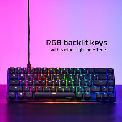 HyperX Alloy Origins 65 - Mechanical Gaming Keyboard - HX Red (US Layout)