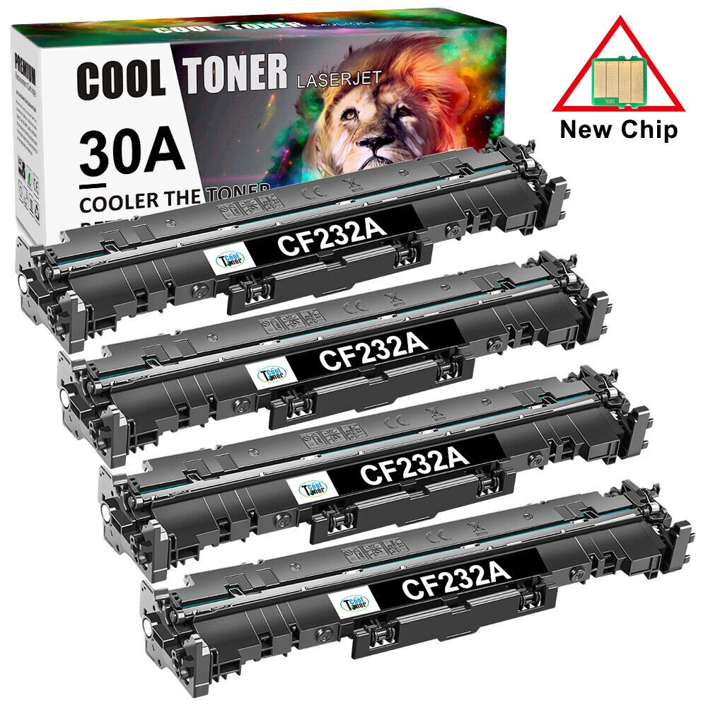 4x CF232A Drum Compatible with HP 32A LaserJet M203dw M203dn MFP M227fdn M227fdw