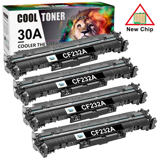 4x CF232A Drum Compatible with HP 32A LaserJet M203dw M203dn MFP M227fdn M227fdw