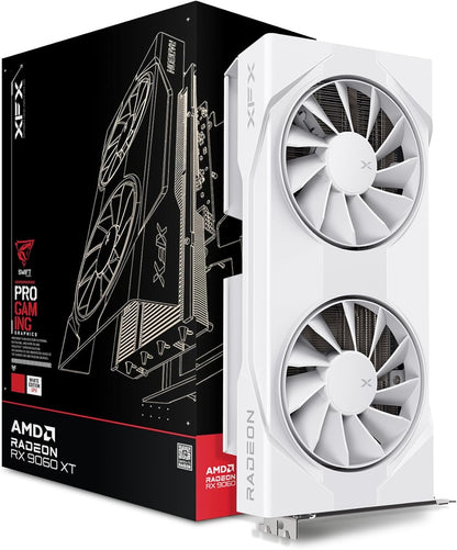 XFX Swift AMD Radeon RX 9060 XT OC White Game Edition w/ 8GB GDDR6 RX-96TSW8GWQ