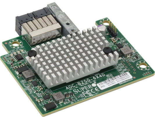 SuperMicro AOC-B25G-6X4D Dual-port 25G Mezz Card for SuperBlade 6U Chasis
