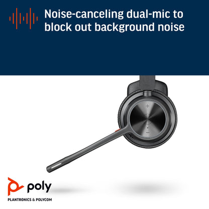 Poly Voyager 4310-M UC Headset +USB-A to USB-C Cable +BT700 dongle