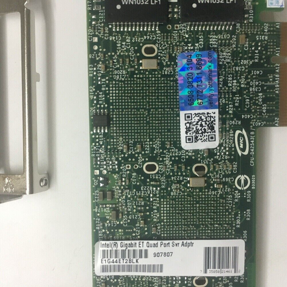 E1G44ET2 ORIGINAL INTEL PRO/1000 ET2 1GbE QUAD PORT PCI-E SERVER NIC E1G44ET2BLK