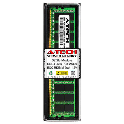 32GB PC4-21300 ECC RDIMM (Samsung M393A4K40DB2-CTD Equivalent) Server Memory RAM (NOT FOR HOME PC)
