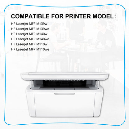 3 Pack Toner Cartridge replacement for HP W1410A LaserJet M140w M139w No Chip