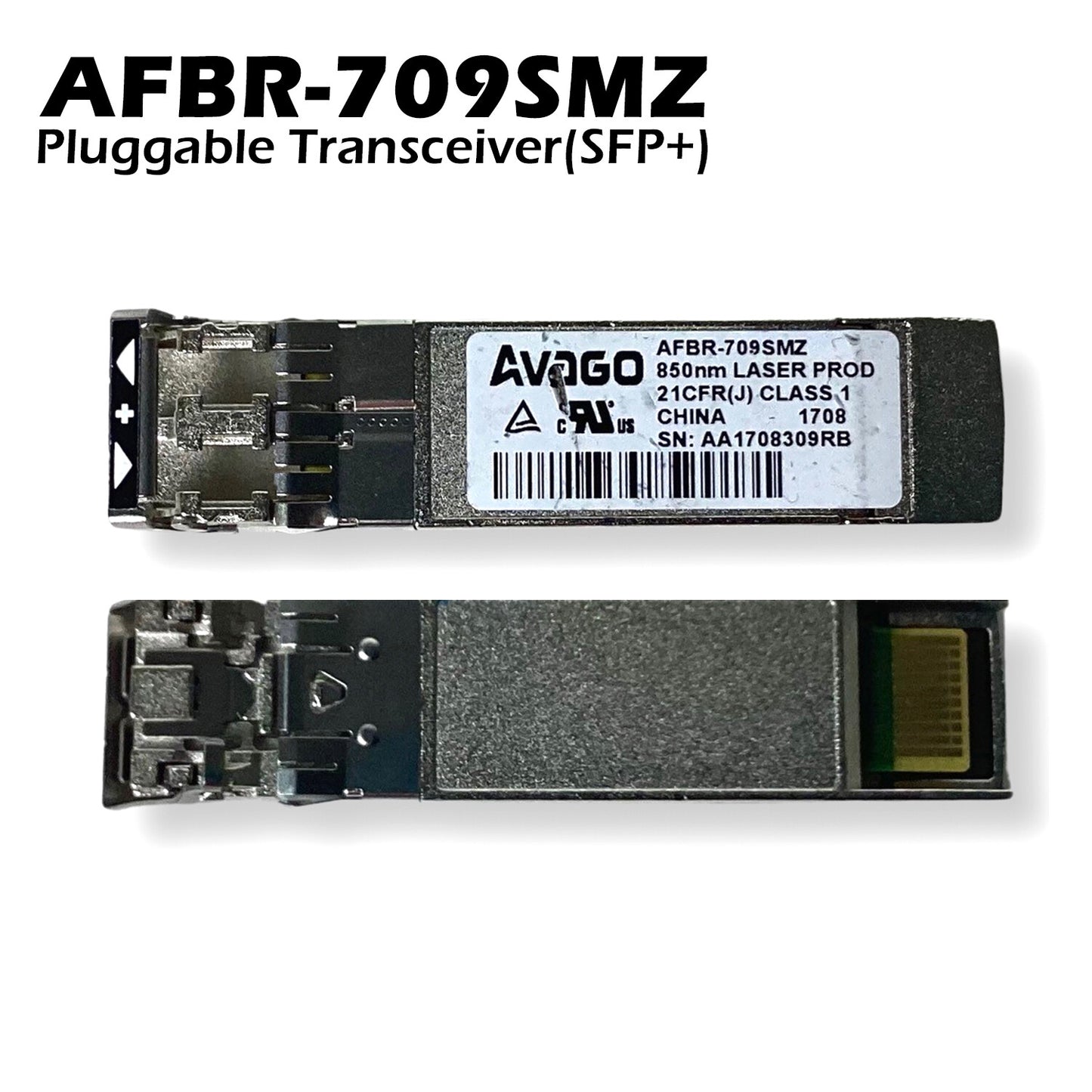 Lot of 25 Avago AFBR-709SMZ - NA2 Compatible SFP+ Transceiver Module 10 GigE