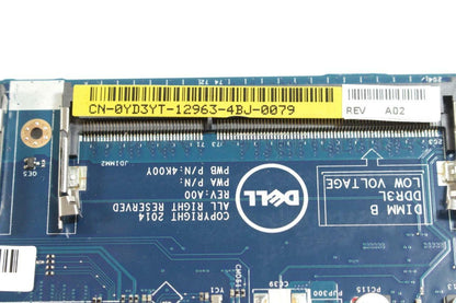 Dell Latitude E5250 Laptop Motherboard w/ Intel Celeron 3755U 1.70Ghz CPU X5KDX