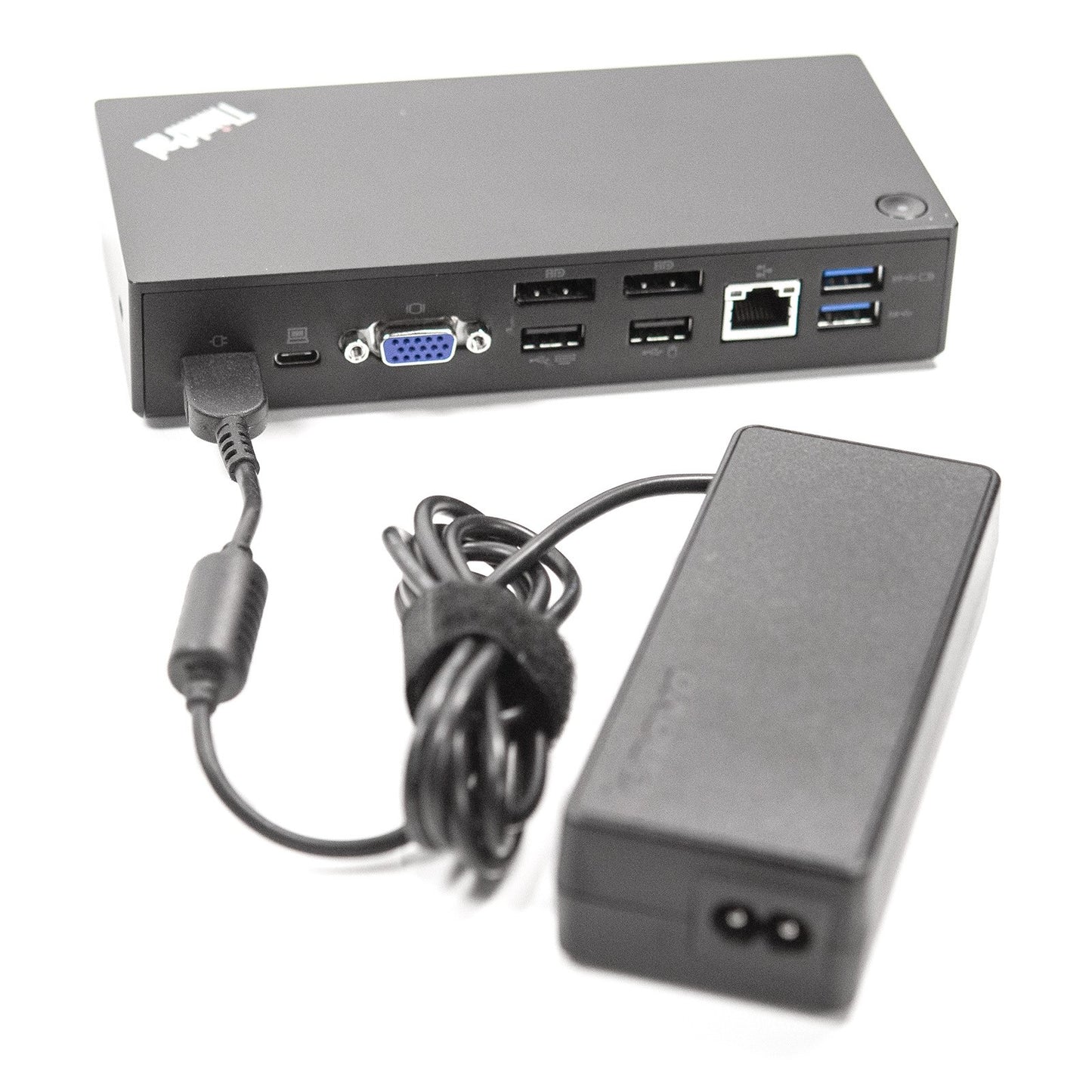 Lenovo ThinkPad USB-C Dock 40A9 DK1633 SD20L36276 Laptop Docking Station w/ AC