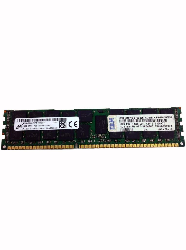 Lot of 4 Micron MT36JSF2G72PZ-1G6E1FF 4x16GB 2Rx4 PC3-12800R Server Memory