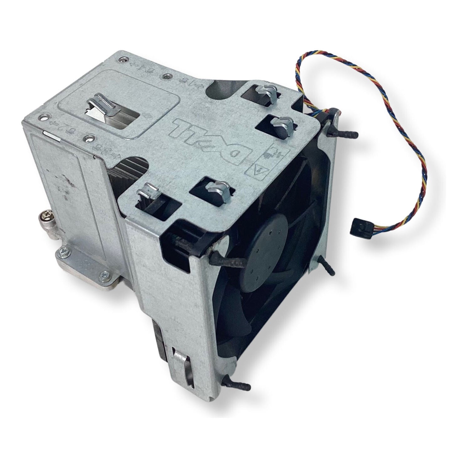 OEM DELL OptiPlex 980 CPU Heatsink & Cooling Fan Metallic Shroud Assembly N374R