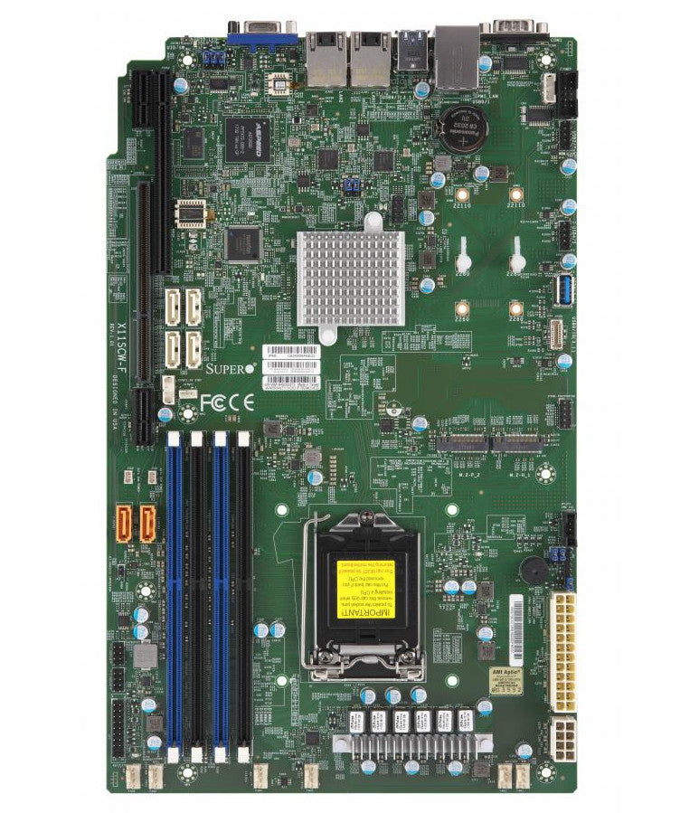 SuperMicro X11SCW-F Motherboard - SKT LGA1151,C246 chipset
