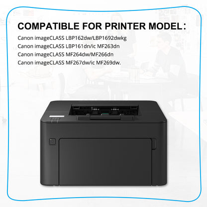 3 Pack CRG-051 Toner Cartridge For Canon ImageCLASS MF264dw MF269dw Printer