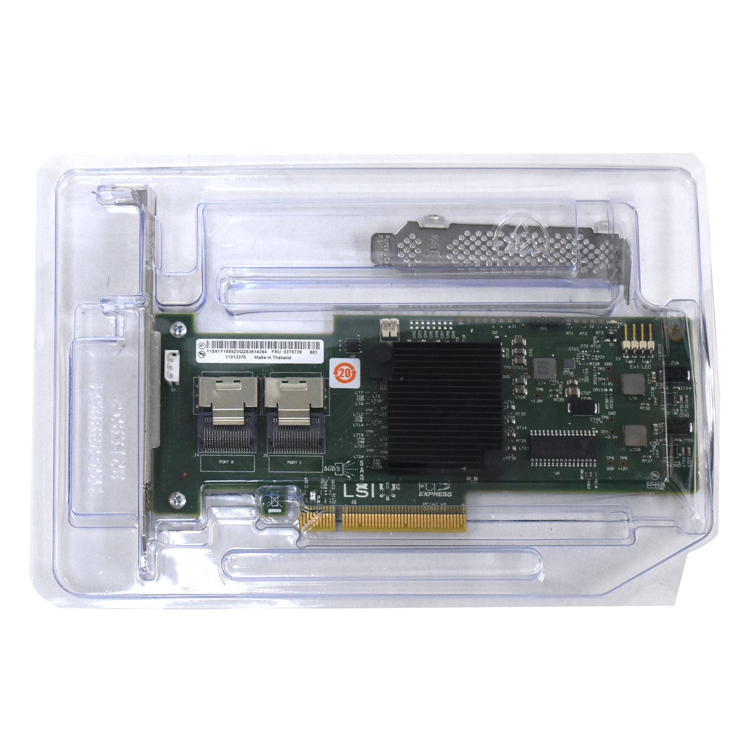 Lenovo LSI MegaRAID 9240-8i SAS 6Gbps 8-Ports PCIe 2.0 RAID Controller 03T6739 (NOT FOR HOME PC)