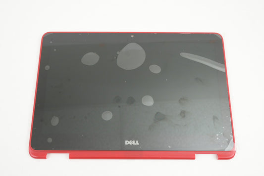 Dell Inspiron 11 3168 11.6" Red LCD Touch Screen Assembly 4D1J2 367C8 0NDYN