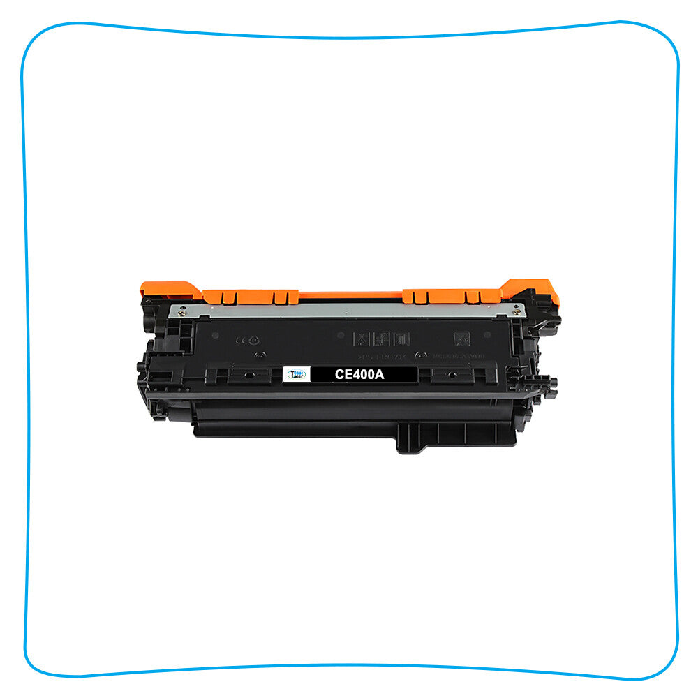 2x CE400A Black Toner Compatible With HP 507A LaserJet 500 Color M551dn M570dw