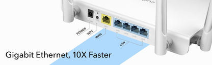Cudy WR1300 | AC1200 Wireless Dual Band Gigabit Smart Wi-Fi Router